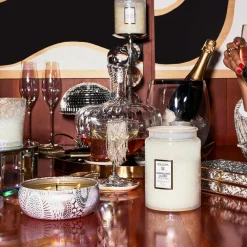 Voluspa Geurkaars in glazen pot 100 uur, Sparkling Cuvée< Geurkaarsen & Aroma Diffusers