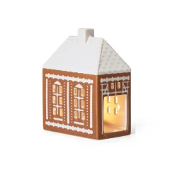 Kähler Gingerbread kandelaar medium 15 cm, Bruin< Kaarsenhouders & Kaarsenborden