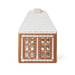 Kähler Gingerbread kandelaar small 11 cm, Bruin< Kaarsenhouders & Kaarsenborden
