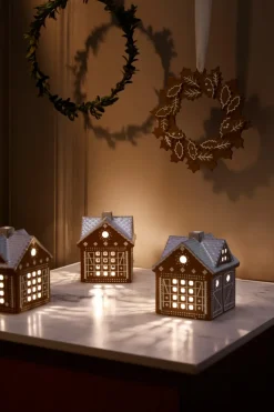 Kähler Gingerbread kerstkrans Ø18,5 cm, Bruin< Kerstdecoraties