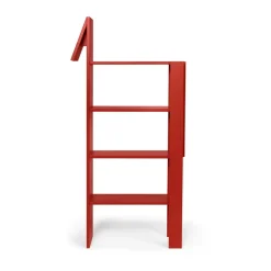 Ferm Living Giraffe boekenplank 69x140 cm, Poppy Red< Planken & Planksystemen|Opbergoplossingen Voor De Kinderkamer