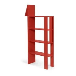 Ferm Living Giraffe boekenplank 69x140 cm, Poppy Red< Planken & Planksystemen|Opbergoplossingen Voor De Kinderkamer