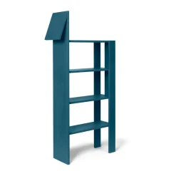 Ferm Living Giraffe boekenplank 69x140 cm, Dark Blue< Planken & Planksystemen|Opbergoplossingen Voor De Kinderkamer