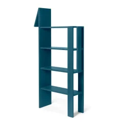 Ferm Living Giraffe boekenplank 69x140 cm, Dark Blue< Planken & Planksystemen|Opbergoplossingen Voor De Kinderkamer