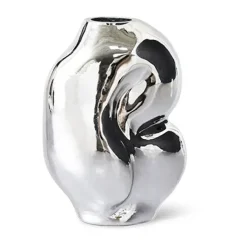 HKliving Gleam vaas small, Chrome< Vazen