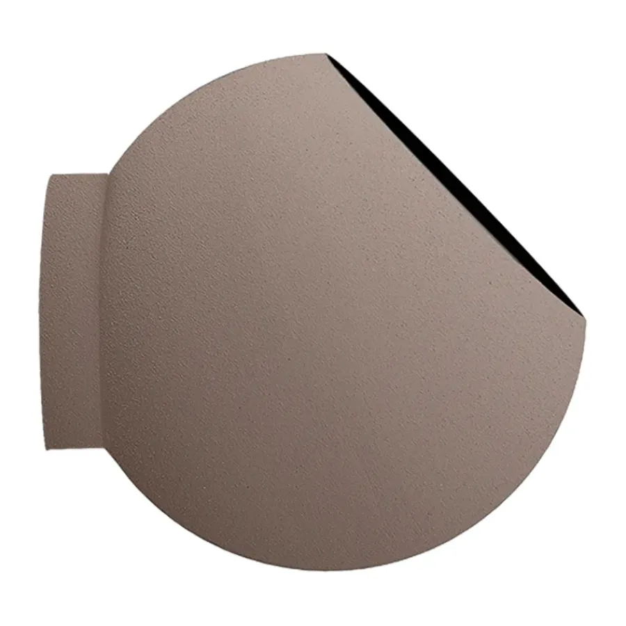 AYTM Globe wandbloempot Ø21 cm, Taupe< Bloempotten
