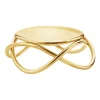 Georg Jensen Glow kaarsenhouder klein, Verguld 18K< Kaarsenhouders & Kaarsenborden