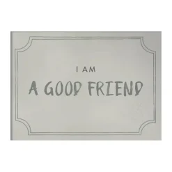 Kunskapstavlan® Good friend diploma poster 21x30 cm, Dusty mint< Posters