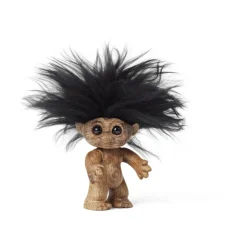 Spring Copenhagen Good Luck Troll 9 cm, Eikenhout< Houten Beelden