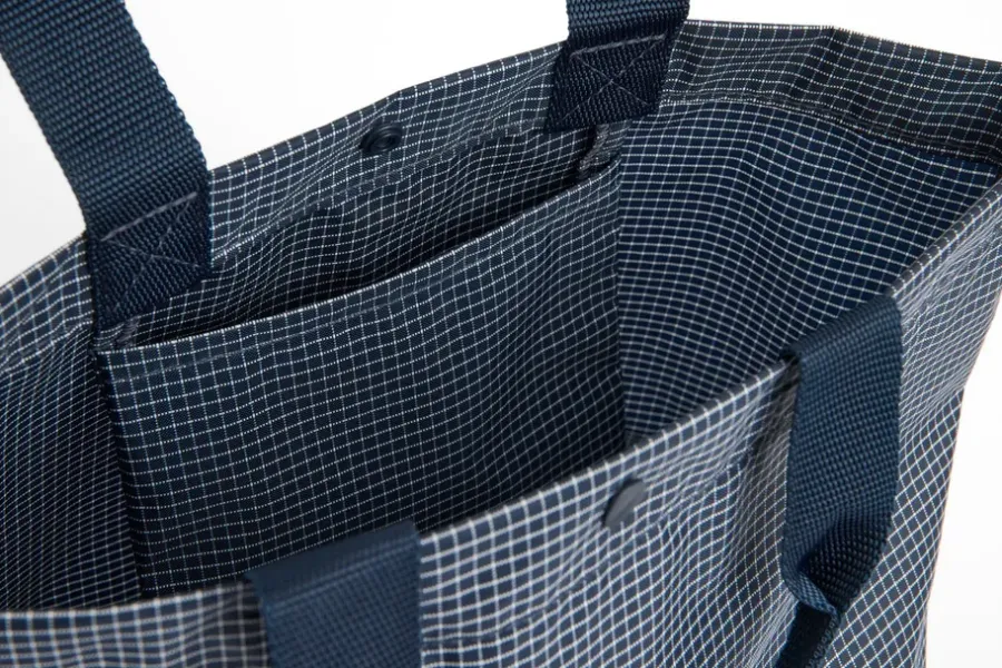 HAY Grid Everyday Bag tas, Dark blue, mini< Opbergmanden