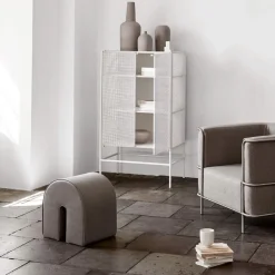 Kristina Dam Studio Grid kast, black< Kasten & Vitrines