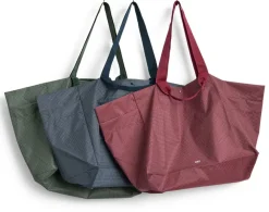 HAY Grid Weekend Bag tas, Dark blue, large< Opbergmanden