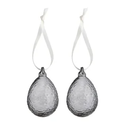 Cooee Design Gry ei paashanger 2-pack, Smoke< Paasdecoratie