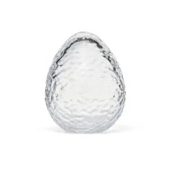 Cooee Design Gry staand ei 12 cm, Clear< Paasdecoratie