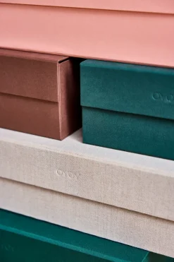 OYOY Hako opbergdoos A4, Coral< Dozen & Boxen