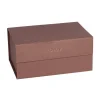 OYOY Hako opbergdoos A5, Dark caramel< Dozen & Boxen