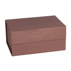 OYOY Hako opbergdoos A5, Dark caramel< Dozen & Boxen