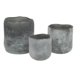 Olsson & Jensen Halde waxinelichtjeshouder 8 cm, Grijs< Kaarsenhouders & Kaarsenborden