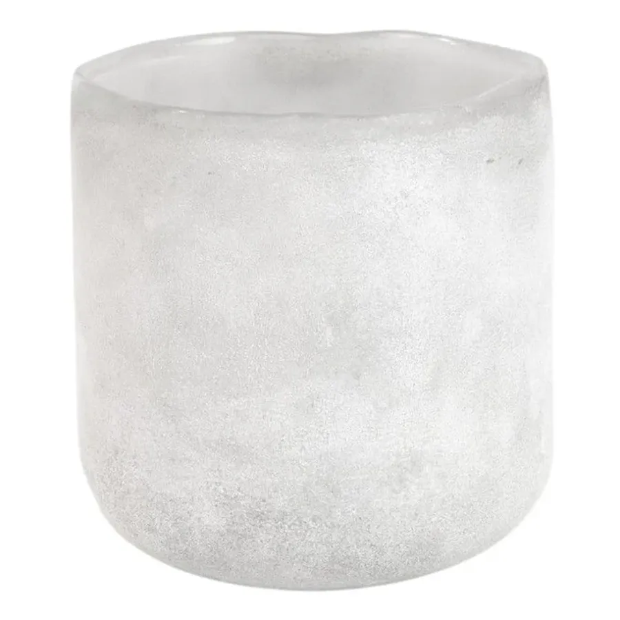Olsson & Jensen Halde waxinelichtjeshouder 10 cm, Wit< Kaarsenhouders & Kaarsenborden