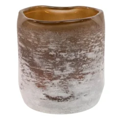 Olsson & Jensen Halde waxinelichtjeshouder 12 cm, Zand< Kaarsenhouders & Kaarsenborden
