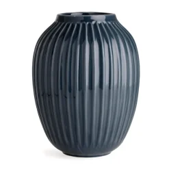 Kähler Hammershøi vaas groot, anthracite (grijs)< Vazen