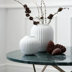 Kähler Hammershøi vaas groot, white (wit)< Vazen