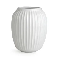 Kähler Hammershøi vaas middel, white (wit)< Vazen