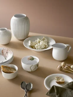 Kähler Hammershøi vaas middel, white (wit)< Vazen