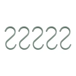 Mette Ditmer Hang-it haak 5-pack, Thyme green< Haken & Hangers