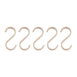 Mette Ditmer Hang-it haak 5-pack, Zand< Haken & Hangers