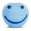 Byon Happy vaas 25 cm, Blauw< Vazen