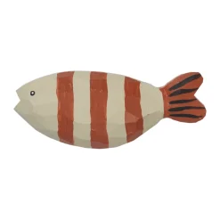 Ferm Living Harbour wandhaak, Fisk, Baked Clay-Light Cele< Haken & Hangers|Opbergoplossingen Voor De Kinderkamer