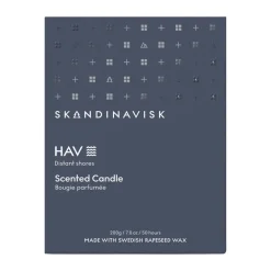 Skandinavisk Hav geurkaars met deksel, 200 g< Geurkaarsen & Aroma Diffusers