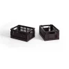 HAY Colour Crate Mini 2-pack 13x17 cm, Bordeaux< Opbergmanden