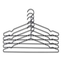 HAY kledinghanger 5-pack, Zwart< Kapstokken & Hangrekken|Haken & Hangers