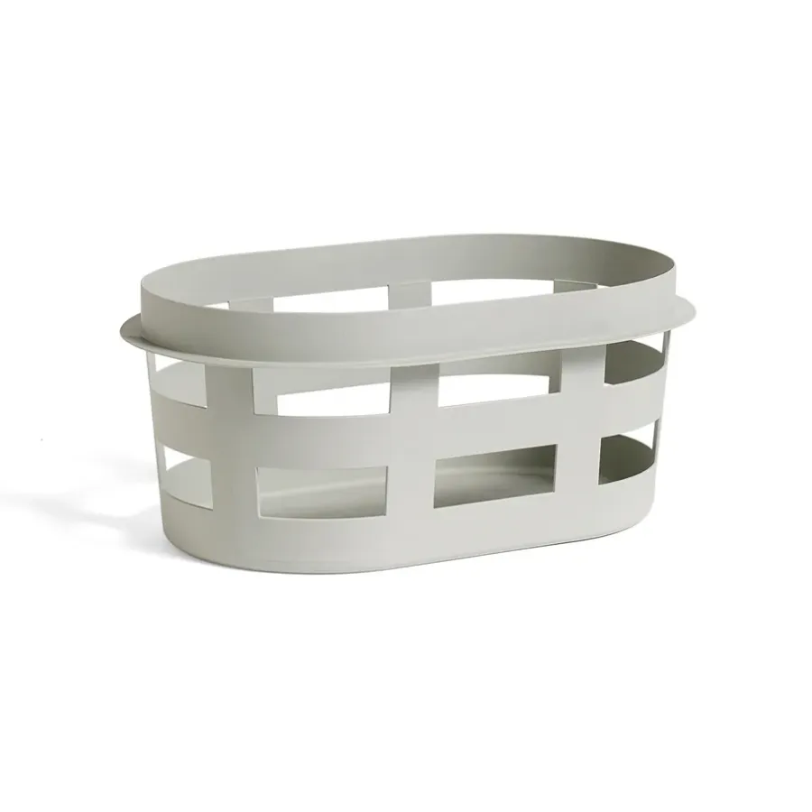HAY mand S 24,5 cm, Light grey< Opbergmanden