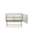 Ferm Living Haze sideboard, cashmere, golvend glas< Ladekasten & Dressoirs