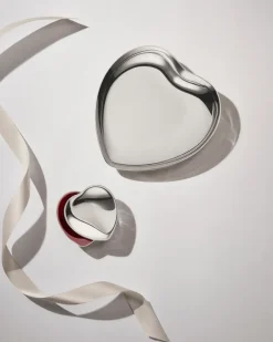 Georg Jensen Heart box, Roestvrij staal< Dozen & Boxen