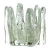 Olsson & Jensen Helix waxinelichtjeshouder Ø10,5 cm, Mosgroen< Kaarsenhouders & Kaarsenborden