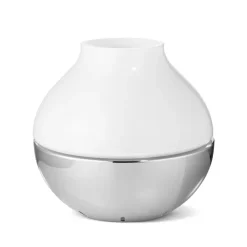 Georg Jensen Henning Koppel hurricane kaarsenhouder, Ø 19,2 cm.< Kaarsenhouders & Kaarsenborden