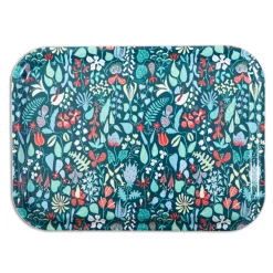 Opto Design Herbarium dienblad blauw, 36 x 28 cm.< Decoratieve Accessoires|Decoratieve Dienbladen