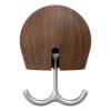 Massproductions Hercule wandhaak, Geolied walnoot< Haken & Hangers