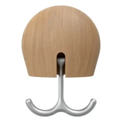 Massproductions Hercule wandhaak, Geolied eikenhout< Haken & Hangers