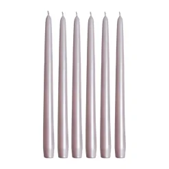 Hilke Collection Herrgårdsljus kaarsen 30 cm 6-pack, Lichtroze Parel< Kaarsen