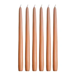 Hilke Collection Herrgårdsljus kaarsen 30 cm 6-pack, Abrikoos< Kaarsen