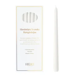 Hilke Collection Herrgårdsljus kaarsen 30 cm 6-pack, Parelwitte glans< Kaarsen