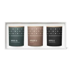 Skandinavisk Hibernation geurkaars geschenkset mini, 3-delig< Geurkaarsen & Aroma Diffusers