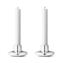 Georg Jensen HK kaarsenhouder 2-stuks, 4.2 cm< Kandelaars