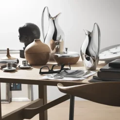Georg Jensen HK kaarsenhouder 2-stuks, 4.2 cm< Kandelaars
