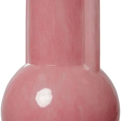 HKliving HK Living glazen vaas 25 cm, Flamingo pink< Vazen